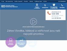 Tablet Screenshot of nemocnice-beroun.cz